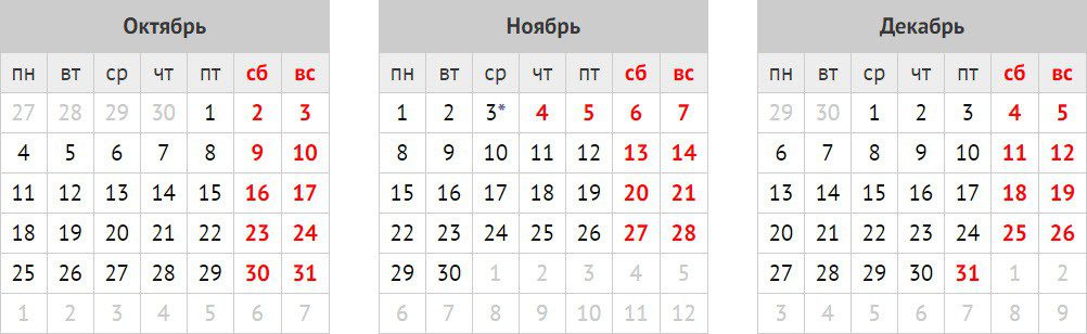 Как будут отдыхать в России на новогодние праздники в 2021 году